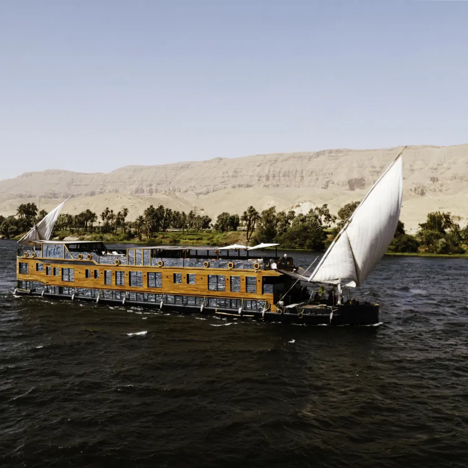 4 Nächte auf Dahabiya IRIS ( LUXOR- ASWAN)